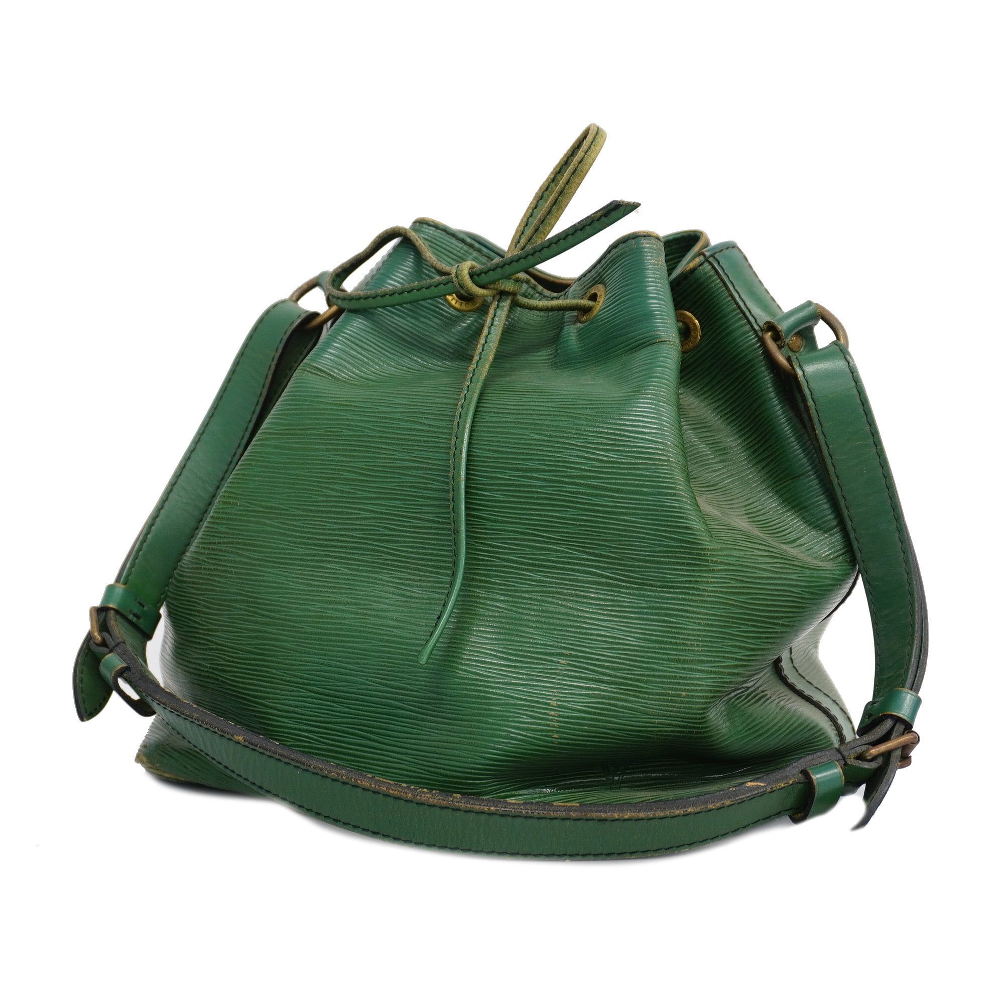 Louis Vuittonauth Epi Petit Noe M44104 Women's Shoulder Bag Borneo Green